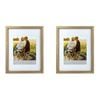 2PK Frankie & Me Wooden Border 8x10'' Picture Frame Home/Office Photo Decor Oak