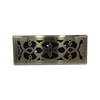 Accord 10 x 30cm Antique Brass Victorian Floor Vent