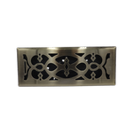 Accord 10 x 30cm Antique Brass Victorian Floor Vent
