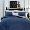 Bloomington 250TC Halifax Cotton Reversible Quilt Cover Set Queen