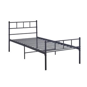 Foret Bed Frame Metal Single Size Mattress Base Steel Bedroom Base Platform