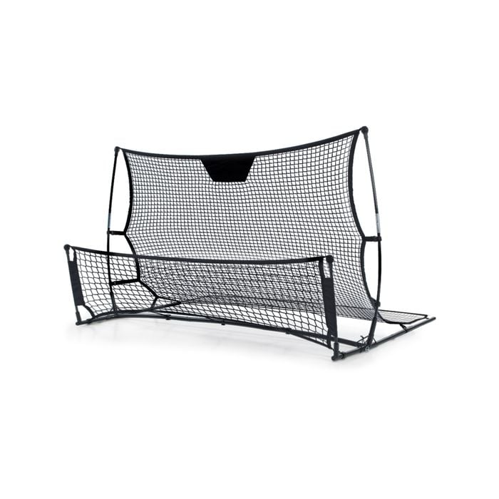 Everfit 2.1m Football Soccer Net Portable Goal Net Rebounder Sports Training Black