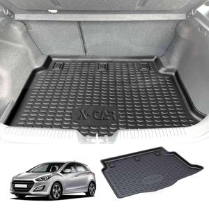 3D Moulded Waterproof Cargo Mat Boot Liner Luggage Tray Fit Hyundai i30 Hatchback 2012-2017