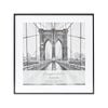 Cooper & Co. 50x50cm Mat to 40x40cm Black Premium Metallicus Photo Frame