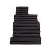Jenny Mclean Royal Excellency 600GSM 14PC Bath Linen Set 4Bath-Towels+4Hand-Towels+4 Face Towels+2 Bath Mat