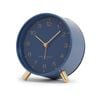 One Six Eight London Jasper Navy Silent Alarm Clock