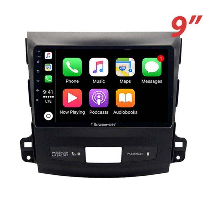 Nakamichi W9 Receiver To Suit Peugeot 4007 2009-2012