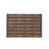 Bayliss 40 x 60cm Rod Rubber And Coir Outdoor Mat