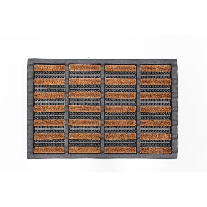 Bayliss 40 x 60cm Rod Rubber And Coir Outdoor Mat