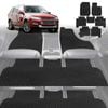 6D Diamond Car Floor Mats for Ford Territory 2011-2016-Ultimate Set-Black-Outback GT