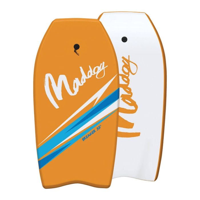 Maddog Lightweight Breaker Bodyboard Beach Boogie Board 41" Orange