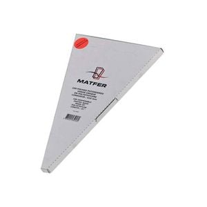 Matfer Bourgeat Disposable Pastry Bag - Polyethylene, Clear, Pack of 100