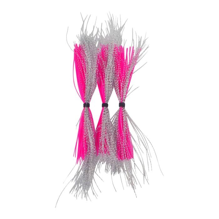 Dekoi Krystal Lure Skirts, Silver Pink, Qty 3