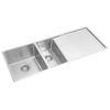 Everhard Excellence Squareline 1.5 Bowl And Drainer