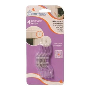 Dreambaby Child Safety Blind Cord Safety Wraps - 4 Pack