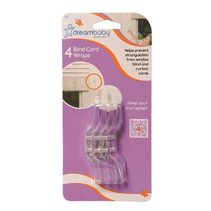 Dreambaby Child Safety Blind Cord Safety Wraps - 4 Pack
