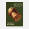 Galrie Léon Chandon Vintage Champagne Poster - Elegant French Art Print for Home Decor, Poster Only, A1 60 x 84cm (23 x 33inch)