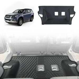 AUSGO Third Row Floor Mat for ISUZU MUX MU-X 2013-2021 Car Liner Mat