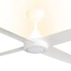 ThreeSixty 122cm White 4 Blade DC Ambience Ceiling Fan With Uplight And Downlight - 122cm White