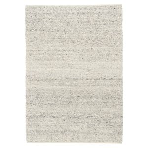 Loopsie-330cm X 240cm-mackenzie Ivory Blue Marbled Wool Rug