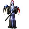 Lifebay Halloween Inflatable Grim Reaper with Radar Sound Control