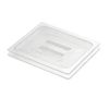 SOGA 1/2 GN Polycarbonate Food Pan Lids Clear 2 Pack