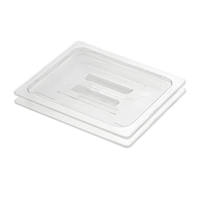 SOGA 1/2 GN Polycarbonate Food Pan Lids Clear 2 Pack