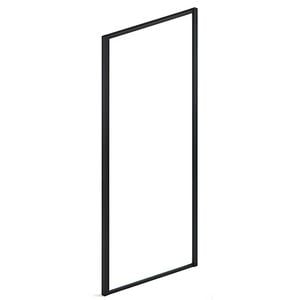 Rick McLean's Smart Pivot Return Panel Only Showerscreen Adj 950-970mm Black