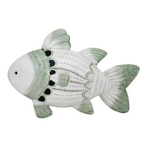 LVD Decorative Polyresin 21.5cm Fish Decor Bayou - Green