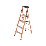 CITECO 1.2m/4 Step 150kg Industrial Twin Platform Fibreglass Ladder