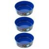 3x Paws & Claws Tuff Stuff Pet Dog Bowl 1.5L/20.5cm Blue Large