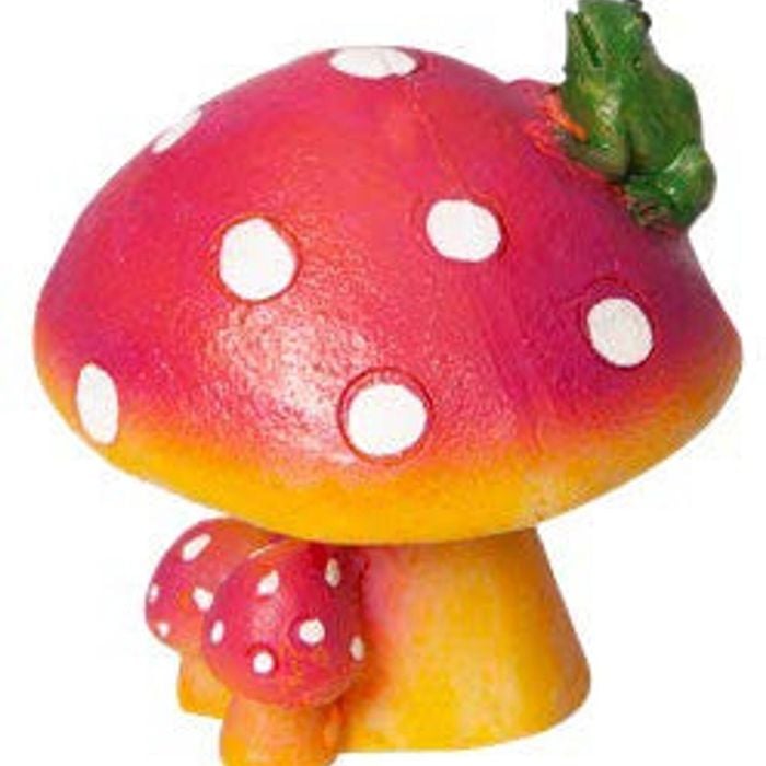 Aqua One Mushroom W/ Toad Ornament 5.5x5.5x5.5cm (37498)