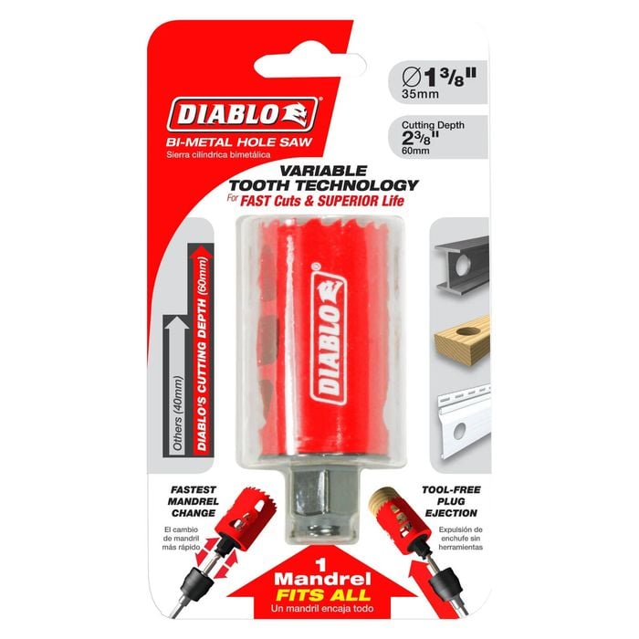 Diablo 35mm Bi-Metal Hole Saw