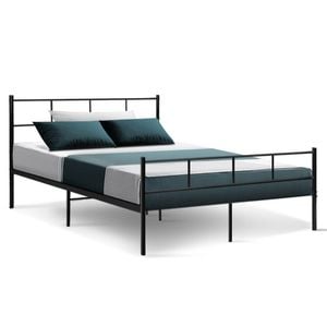 HOMFURN Double Size Metal Bed Frame