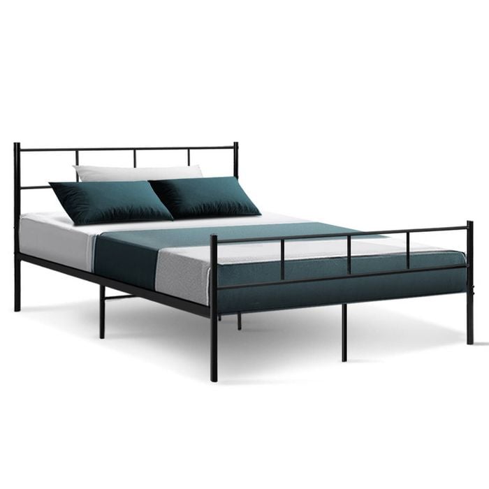 HOMFURN Double Size Metal Bed Frame