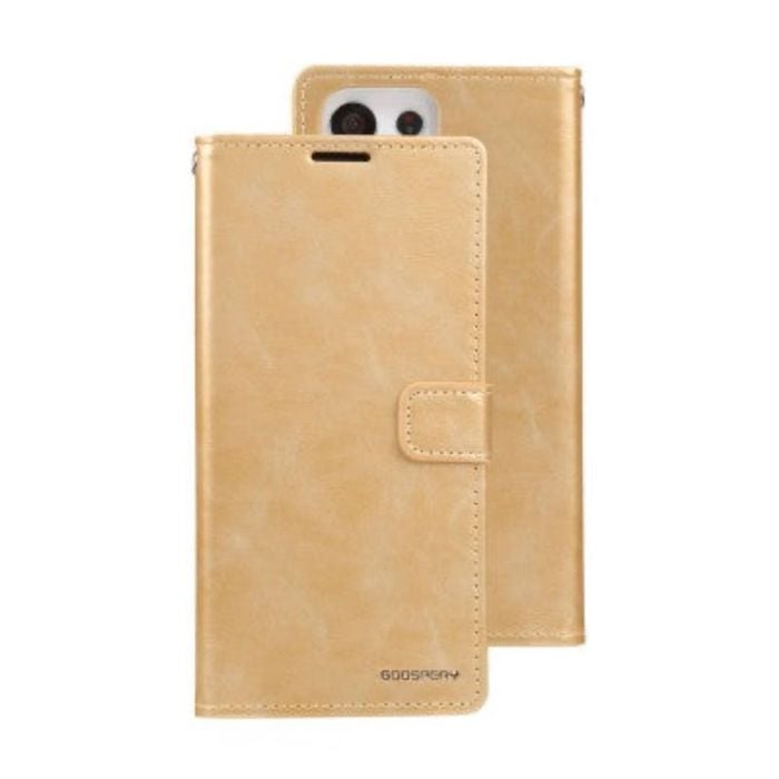 Goospery Bluemoon Diary for Samsung Galaxy S23 - Gold