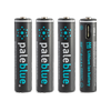 Pale Blue AAA USB-C Rechargeable Smart Batteries - 4 Pack