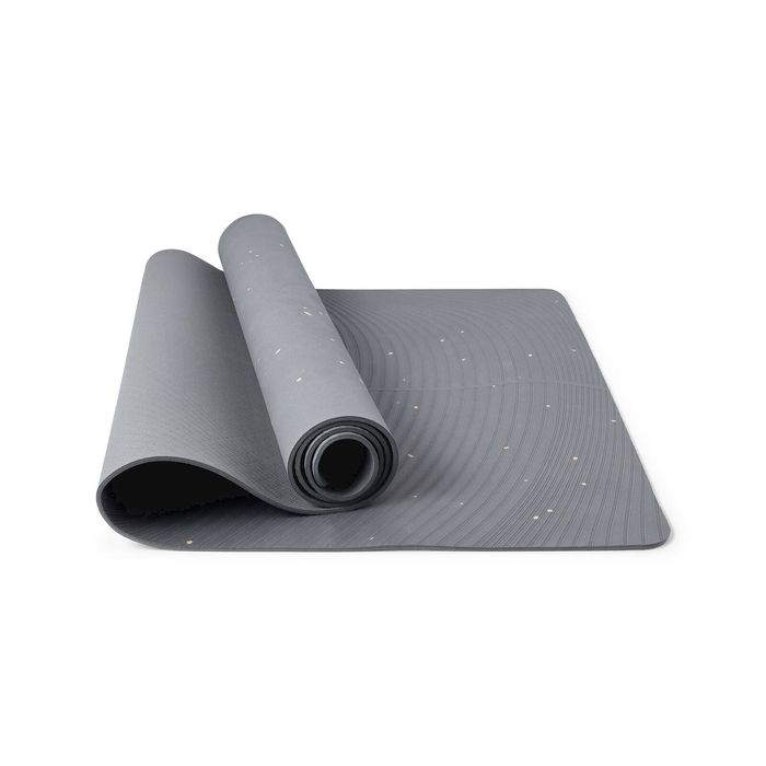 Decathlon - Light Yoga Mat Xl 200 X 75 Cm X 5 Mm - Grey - One Size