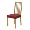 Anyseat Chair Cover Plain Wine Red Stretch Seat Cover For Home Dinning Kitchen Washable Removable