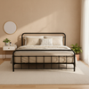 Artiss Metal Bed Frame Queen Size Bed Base Beds Platform Black