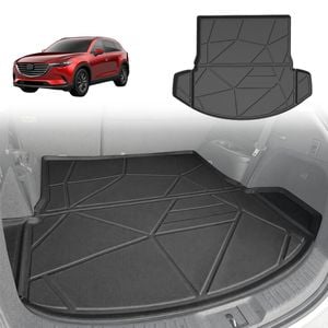 AUSGO Boot Liner for Mazda CX9 CX-9 2016-Onwards Cargo Trunk Mat Boot Mat