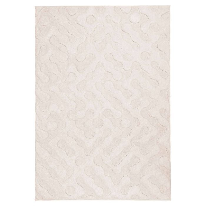 Loopsie-370cm X 280cm-noem Ivory Abstract Rug