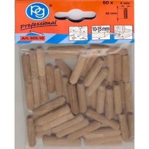 PG Professional Dowel Fluted  6mm  60pk