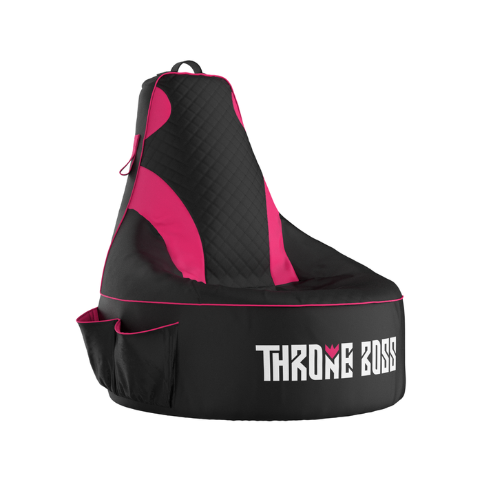 Throne Boss Adult Pink Gaming Bean Bag Chair