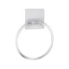 Naleon Clear Adhesive Works Towel Ring