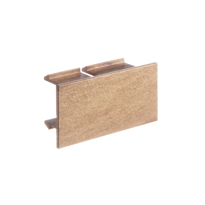 DECO 20 x 40mm Smoked Ash DecoBatten End Cap