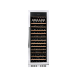 Grand Cru Pro 194P Wine Fridge - 194 Bottle Capacity - Silver and Timber