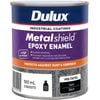 Dulux 500ML Metalshield Epoxy Enamel Satin Black - .5L