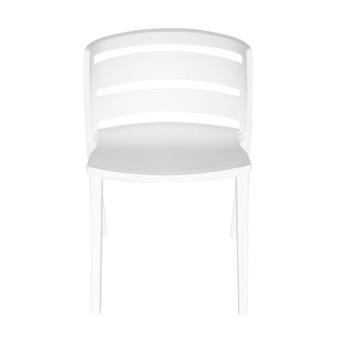 Sk Designer Living | Mario Indoor/outdoor Plastic Chair - White