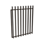ProtectorAl 975 x 1200mm Black Aluminium Radiator Pool Gate